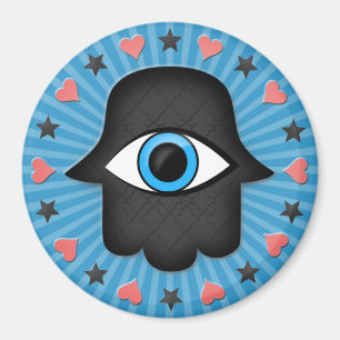 Íman hamsa khamsa Olho na mão da deusa