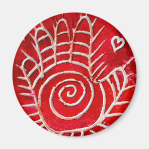 Íman Hamsa/mão cura/mão de Fatima