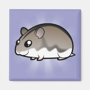 Íman Hamster Anão Cartoon
