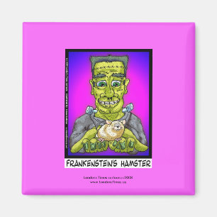 Íman Hamster Divertido do Frankenstein Ímã Cartoon