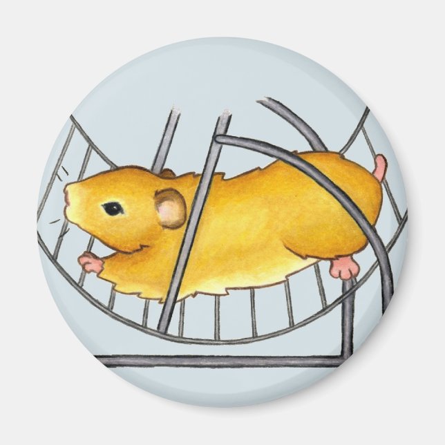 Íman Hamster Wheel Ted (Frente)