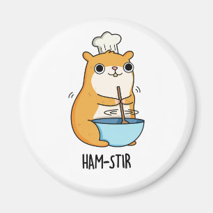 Íman Hamstir Cute Chef Hamster Pun