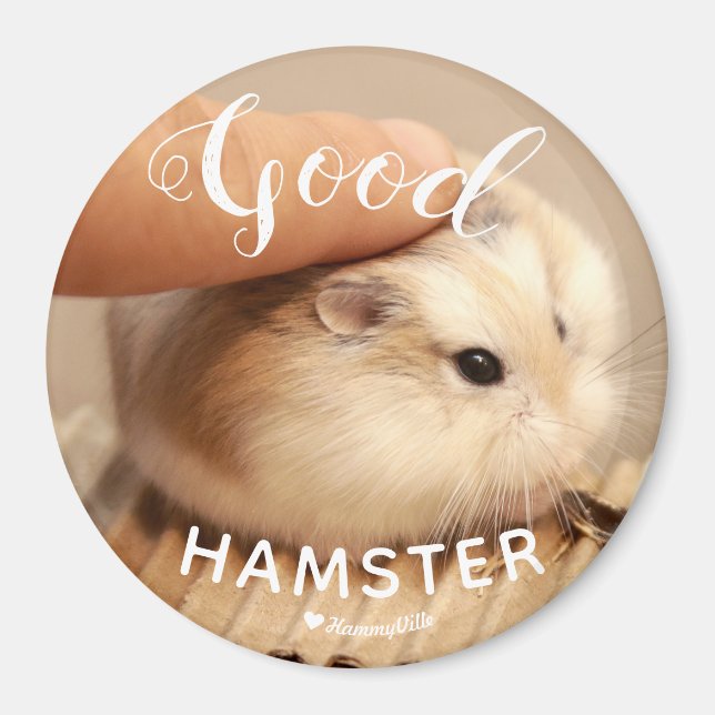 Íman Hamter bonito sendo um bom Hamster (Frente)