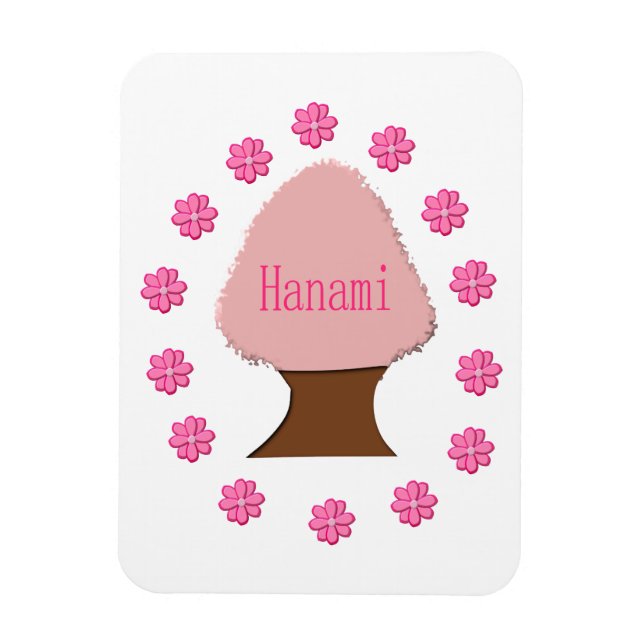 Íman Hanami - Árvore de Cereja Japonesa (Vertical)