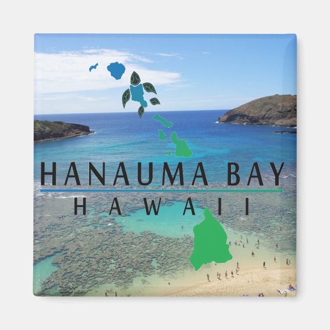 Íman Hanauma Bay Hawaii (Frente)