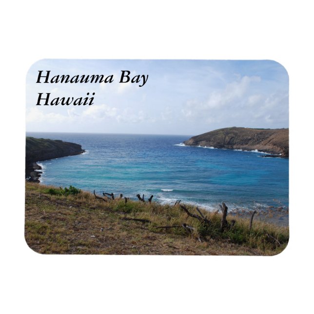 Íman Hanauma Bay, Hawaii Magnet (Horizontal)
