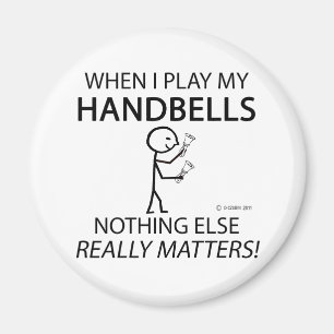 Íman Handbells nada matérias outras