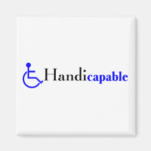 Íman Handicapable (cadeira de rodas)
