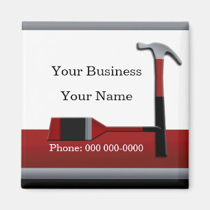 Íman Handyman Hammer e Paintbrush Magnet