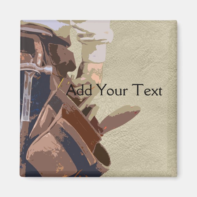 Íman Handyman Tools Watercolor (Frente)