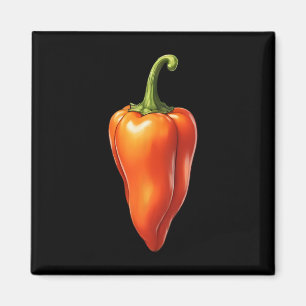 Íman Hanero Chili Pepper Correspondendo Halloween Costu