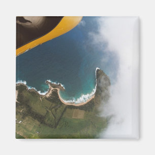 Íman Hanggliding psto sobre Kauai
