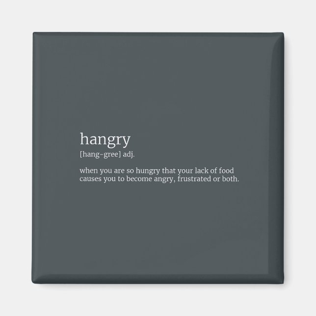 Íman Hangry (Frente)