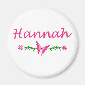 Íman Hannah (Borboleta Rosa)