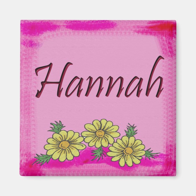 Íman Hannah Daisy Magnet (Frente)