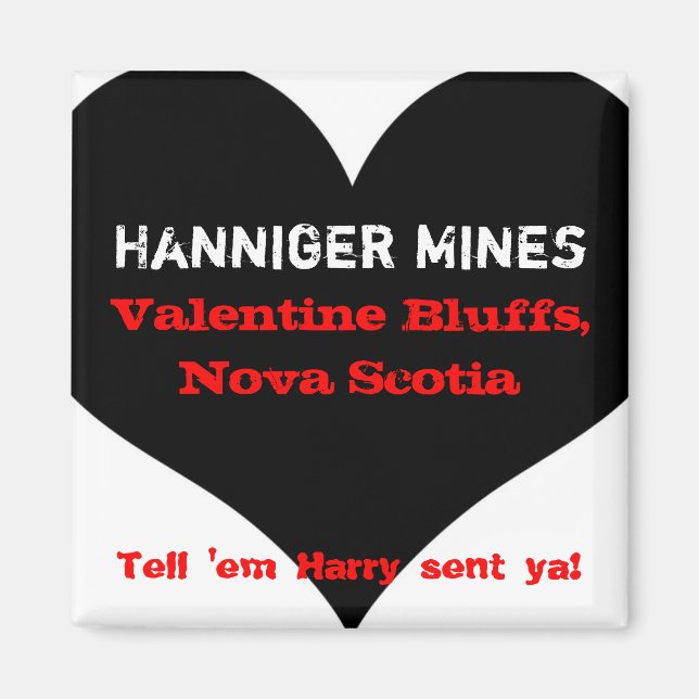 Íman Hanniger Mines Magnet (Frente)
