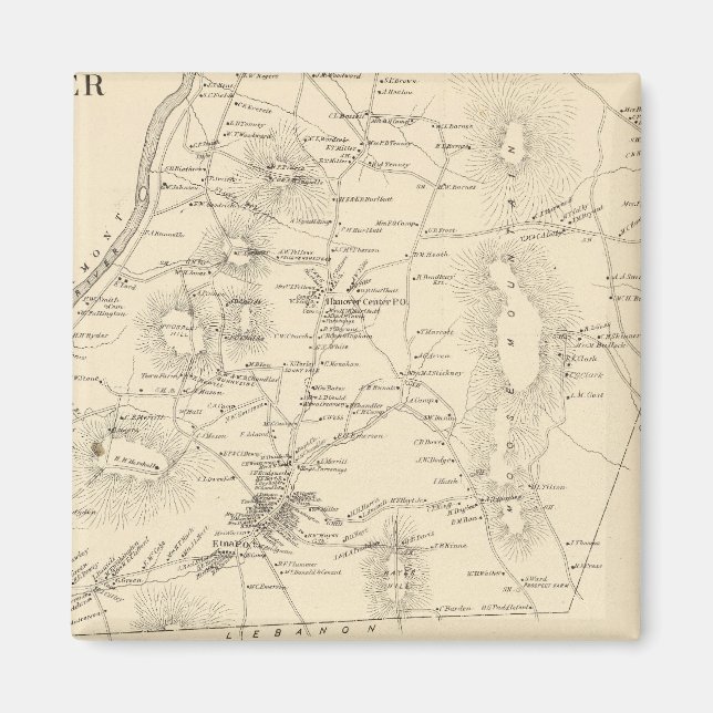 Íman Hanover, Grafton Co (Frente)