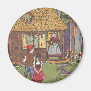 Íman Hansel e Gretel, baleeira de Vintage de Hauman