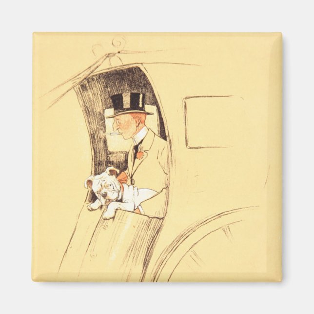 Íman Hansom Cab (Frente)