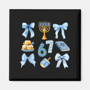 Íman Hanukkah 67 Seis Sete Garota Crianças 67 Meme Coqu