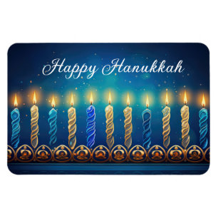 Íman Hanukkah Holiday Magnet