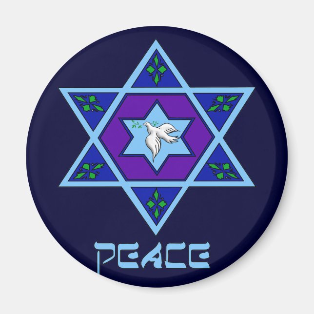 Íman Hanukkah Peace Art (Frente)