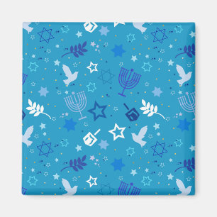 Íman Hanukkah Stars Magnet