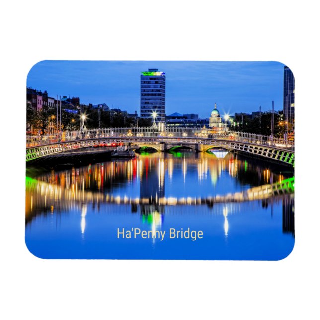 Íman Ha'Penny Bridge, Dublin, Irlanda (Horizontal)