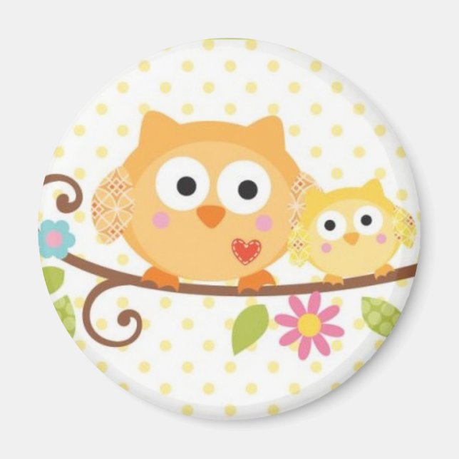 ÍMAN HAPPI TREE OWL MAGNET (Frente)