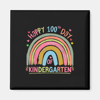 Íman Happy 100 Days Of School Teacher Girls Kids Womens