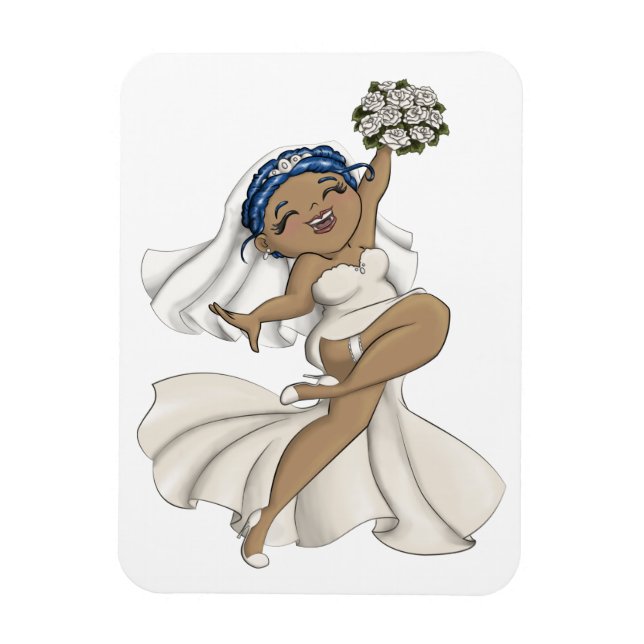 Íman Happy Bride 07 (Vertical)