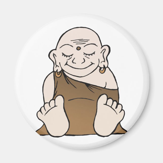 Íman Happy Buddha Magnet (Frente)