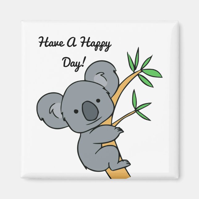 Íman Happy Day Koala Magnet (Frente)