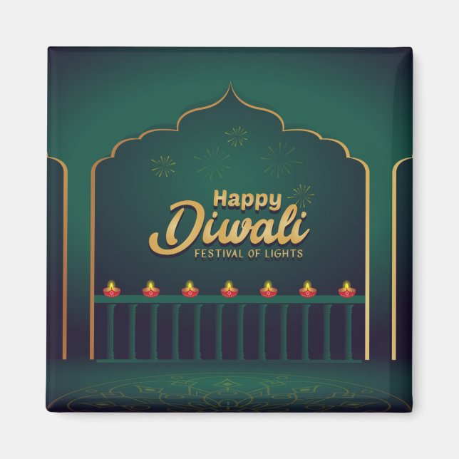 Íman Happy Diwali (Frente)