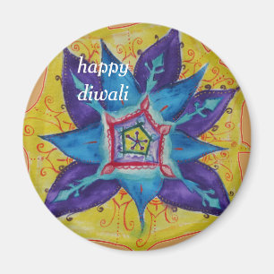 Íman Happy Diwali mandala Magnet