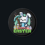 Íman Happy Easter Bunny Pixel Game<br><div class="desc">Happy Easter Bunny Pixel Game</div>