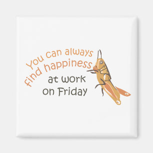 Íman Happy Friday Magnet
