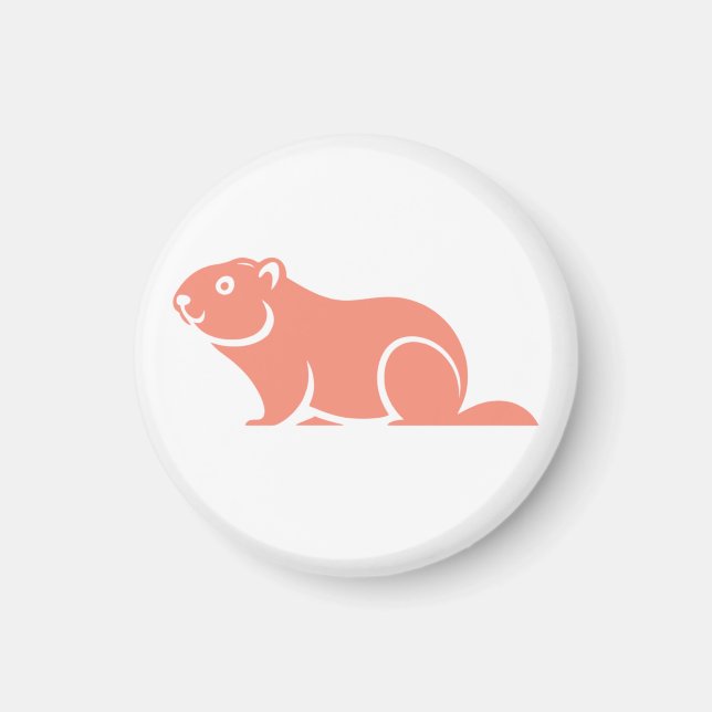 Íman Happy Groundhog Day (Frente)