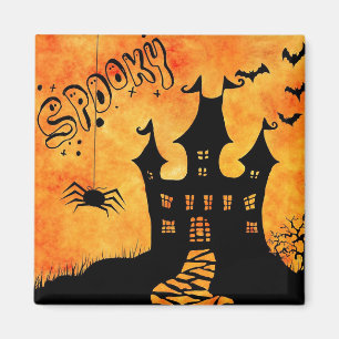 Íman Happy Halloween Spooky Castle