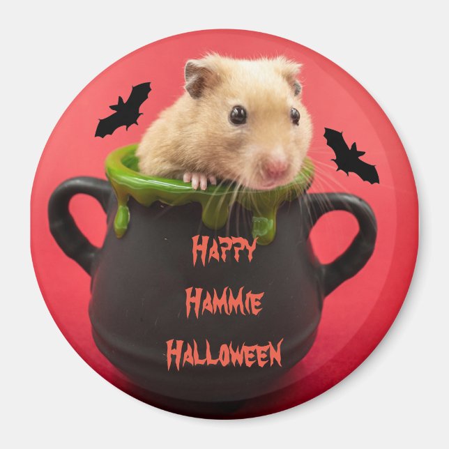 Íman Happy Hammie Halloween Magnet (Frente)