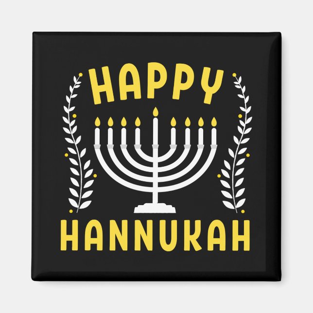 Íman Happy Hanukkah (Frente)