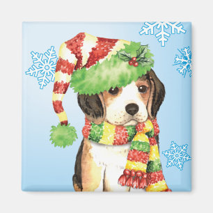 Íman Happy Howliday Beagle