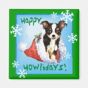 Íman Happy Howliday Long Casaco Chihuahua