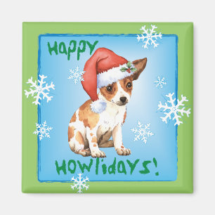 Íman Happy Howlidays Chihuahua