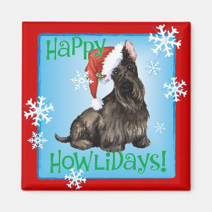 Íman Happy Howlidays Scottish Terrier