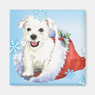 Íman Happy Howlidays Westie