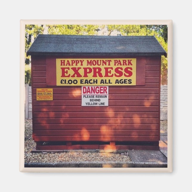 Íman Happy Mount Park Magnet (Frente)