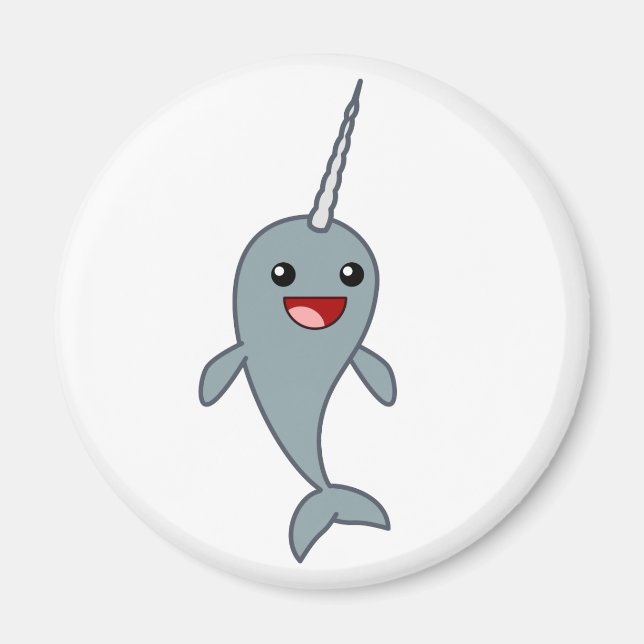 Íman Happy Narwhal (Frente)