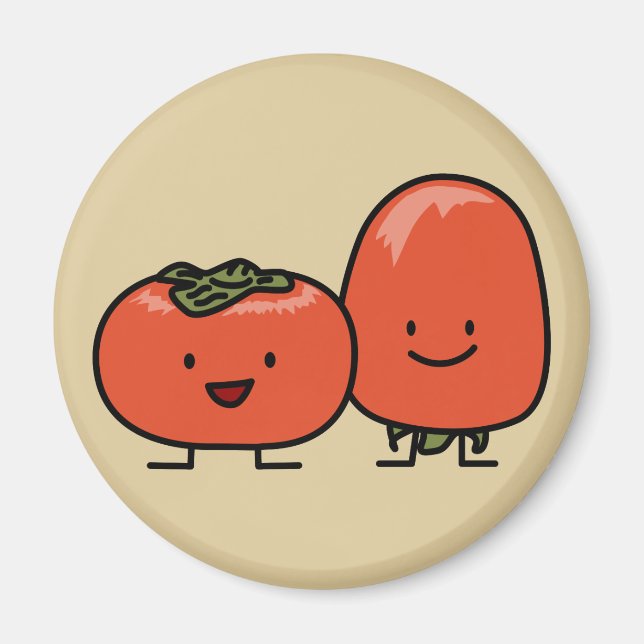 Íman Happy Persimmon Pair (Frente)