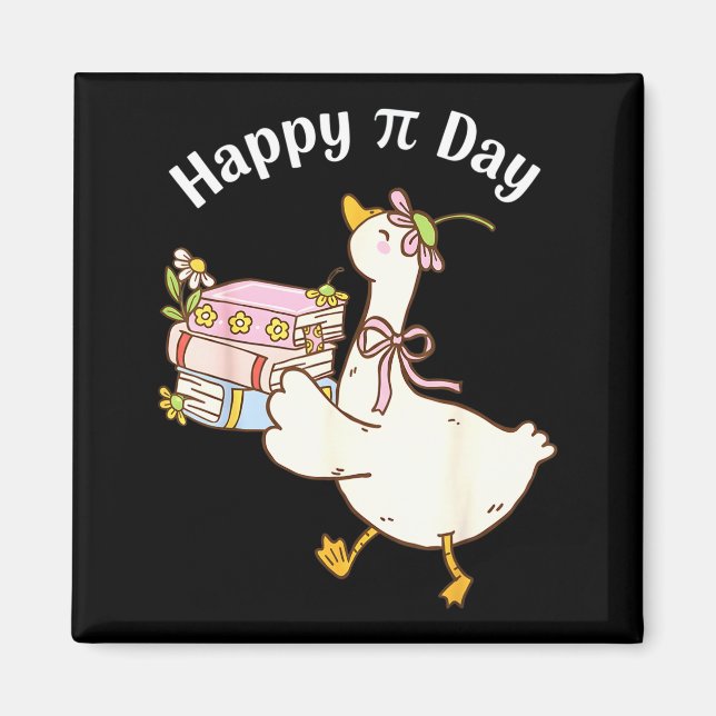 Íman Happy Pi Day Be Funny Math Teacher Lovers 100s Day (Frente)
